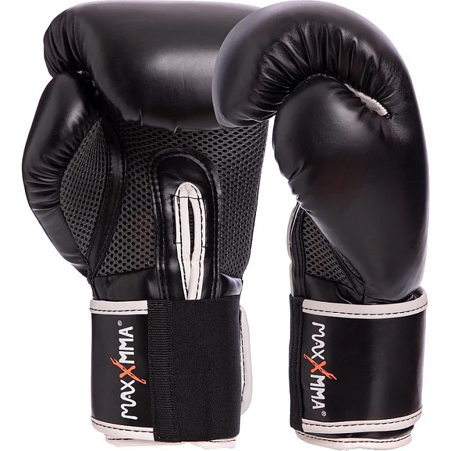 Перчатки для бокса PU MAXXMMA GB01S (Красный)
