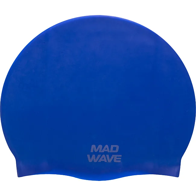 Шапочка для бассейна
 силиконовая увеличенного объема MADWAVE
 Intensive Big M053112 (Синий)