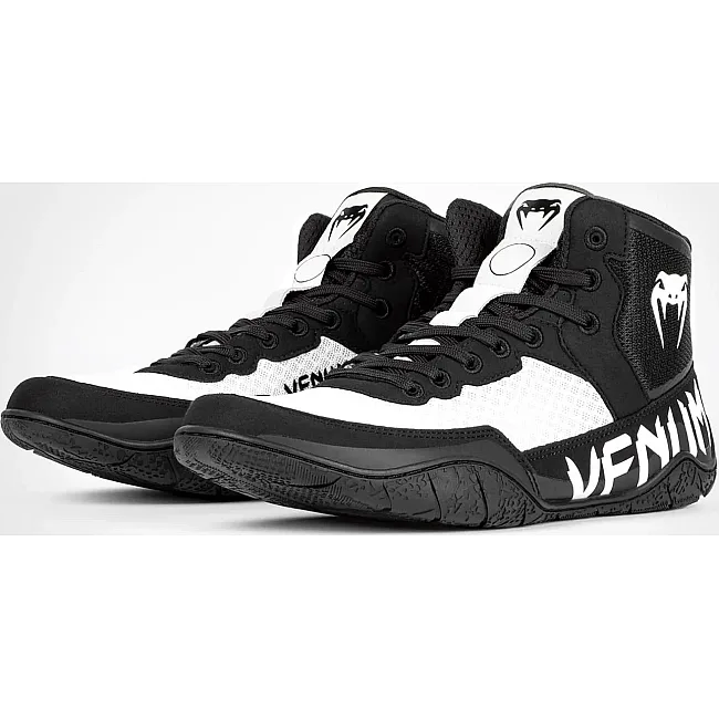 Борцовки VENUM Elite Black White