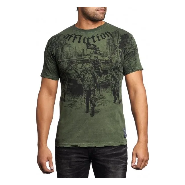 Футболка мужская AFFLICTION Ghost Army Tee
