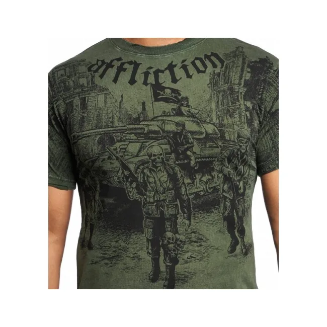 Футболка мужская AFFLICTION Ghost Army Tee