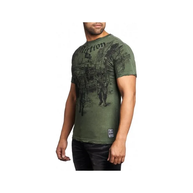 Футболка мужская AFFLICTION Ghost Army Tee