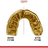 Капа для бокса OPRO Self-Fit GEN5 Gold Level White Gold