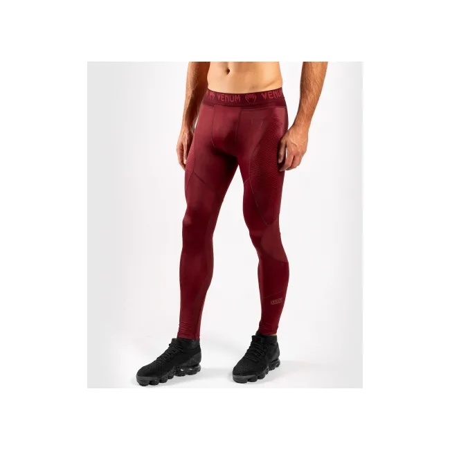 Компрессионные штаны VENUM G-Fit Burgundy