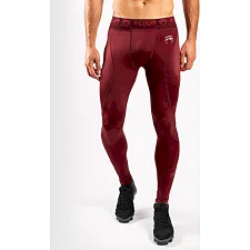 Компресійні штани VENUM G-Fit Burgundy