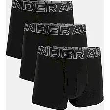 Мужские трусы UNDER ARMOUR Performance Cotton 3 3 Pack Black Steel