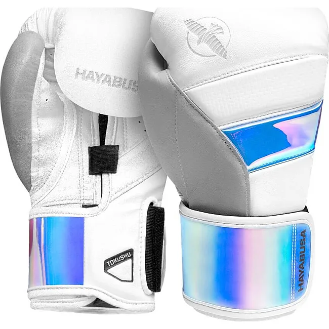 Перчатки для бокса HAYABUSA T3 White Iridescent