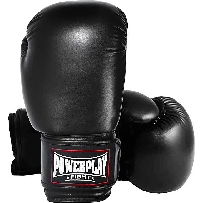 Перчатки для бокса POWERPLAY 3004 Classic Черные