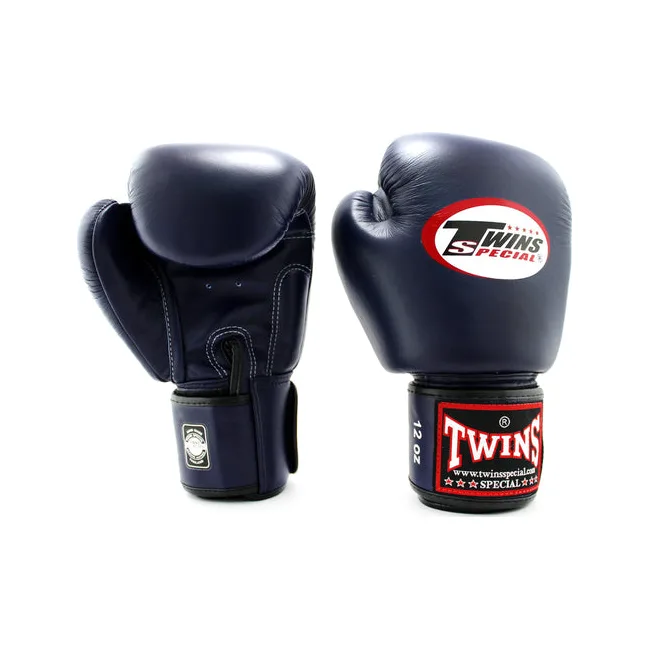 Перчатки для бокса TWINS Velcro BGVL3 Navy
