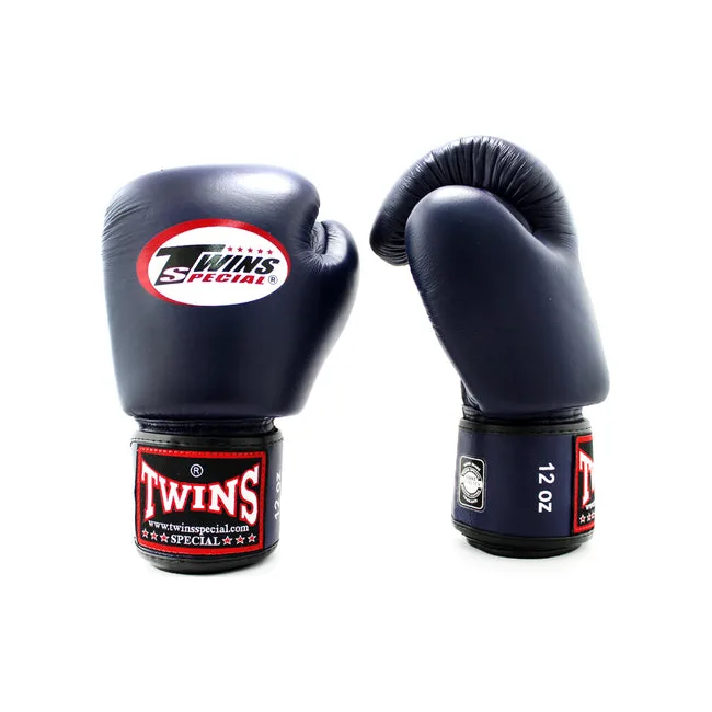 Перчатки для бокса TWINS Velcro BGVL3 Navy