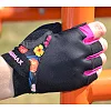 Рукавиці для фітнесу MADMAX MFG-770 Flower Power Gloves Black/Pink