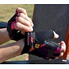 Рукавиці для фітнесу MADMAX MFG-770 Flower Power Gloves Black/Pink
