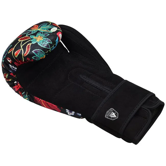 Перчатки женские для бокса RDX FL3 Floral Black