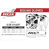 Перчатки женские для бокса RDX FL3 Floral Black