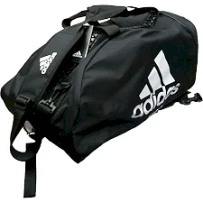 Сумка з білим логотипом Adidas Judo (чорний, adiACC055J)
