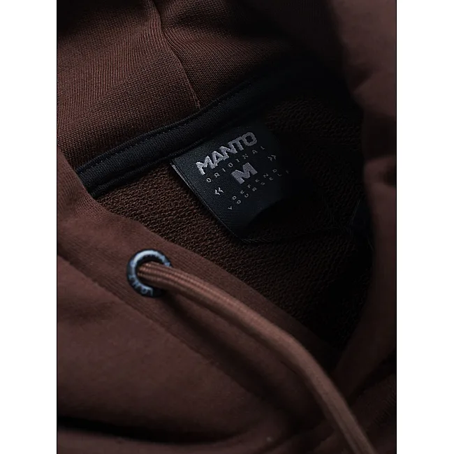 Толстовка MANTO Varsity Brown