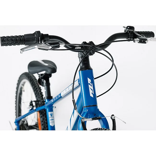 Велосипед для детей KTM WILD CROSS 20" рама 30,5, синий (белый), 2022
