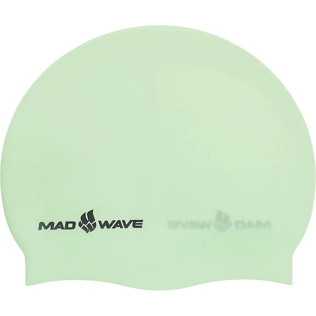 Шапочка для бассейна силиконовая для взрослых MADWAVE PASTEL M053504 (Розовый)