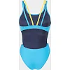 Купальник закрытый для женщин Arena SWIMSUIT TECH MULTI SOLID голубой, желтый (для женщин)