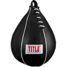 Пневмогруша боксерська TITLE Classic Super Speed Bag V2 Black розмір M