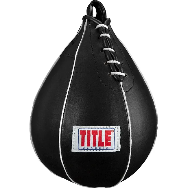 Пневмогруша боксерська TITLE Classic Super Speed Bag V2 Black розмір M