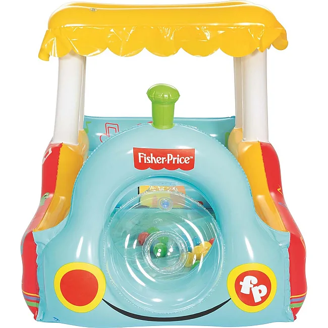 Манеж-поезд + мяч Fisher-Price Bestway 93537, 132 x 94 x 89 см - разноцветный