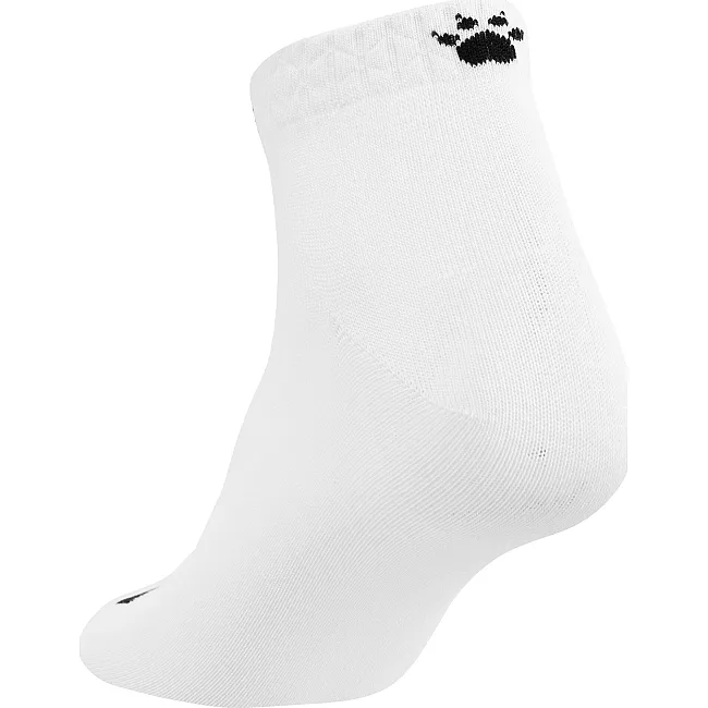 Спортивные носки унисекс короткие KELME FLAT K15Z958-9100 (Белый)