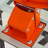 Баскетбольный щит с кольцом сеткой и механизмом регулировки высоты SP-SPORT NEO S030X размер 136x80см кольцо ø45см