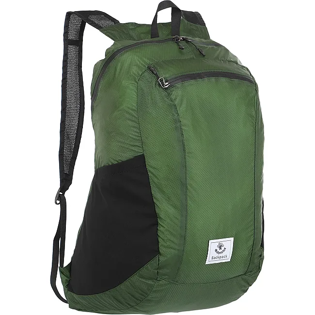 Рюкзак складний портативний WATER RESISTANT PORTABLE 4MONSTER T-CDB-32 (Темно-зелений)