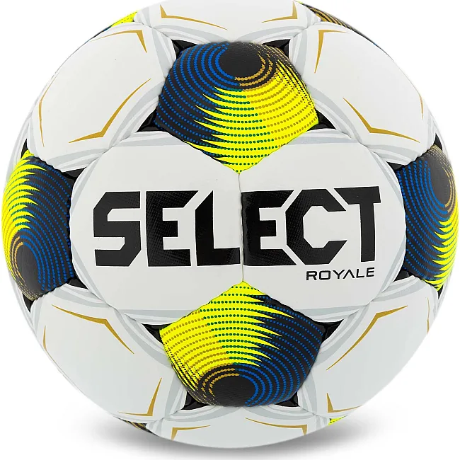 Футбольный мяч SELECT ROYALE V26 ROYALE-4WY (Белый-желтый)
