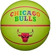 Баскетбольный мяч WILSON NBA TEAM NEON BSKT CHI BULLS size 7