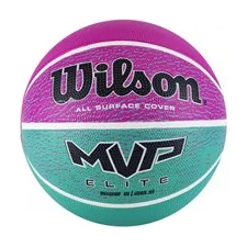 Баскетбольный мяч WILSON MVP elite pk/gn size 6