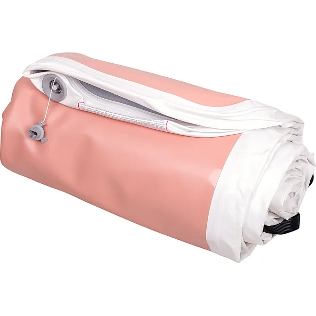 Надувной коврик Airtrack inSPORTline Airstunt 300x100x10 см, розовый