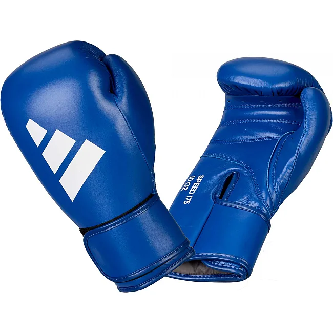 Перчатки для бокса Adidas Speed 175 | сине/белые | ADISBG175_3_0