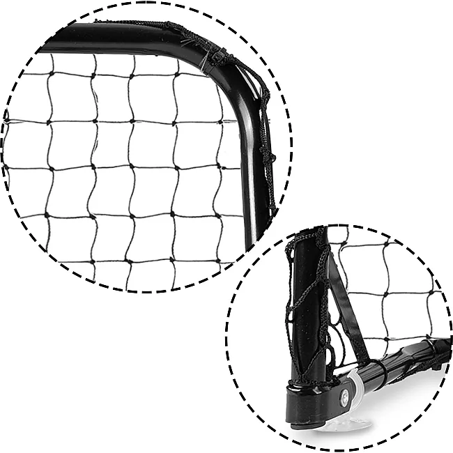 Ворота футбольные Neo-Sport NS-461 60 x 45 x 25 см, черные