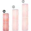 Надувной коврик Airtrack inSPORTline Airstunt 300x100x10 см, розовый