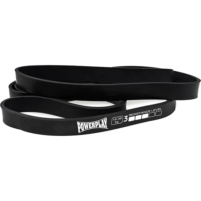 Эспандер-петля (резинка для фитнеса и кроссфита) PowerPlay 4117 Power Band Черная (16-32kg)