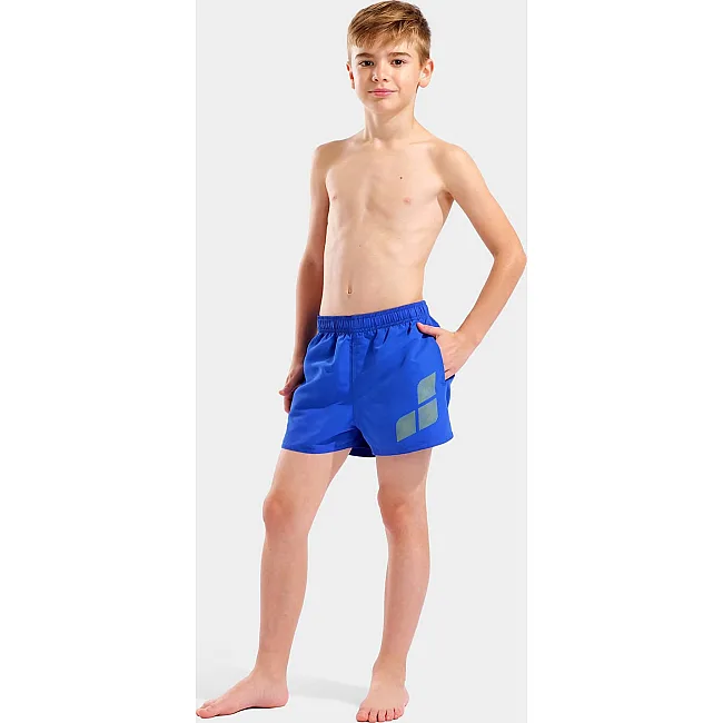 Шорты для плавания Arena BEACH SHORT LOGO R синий (для детей)