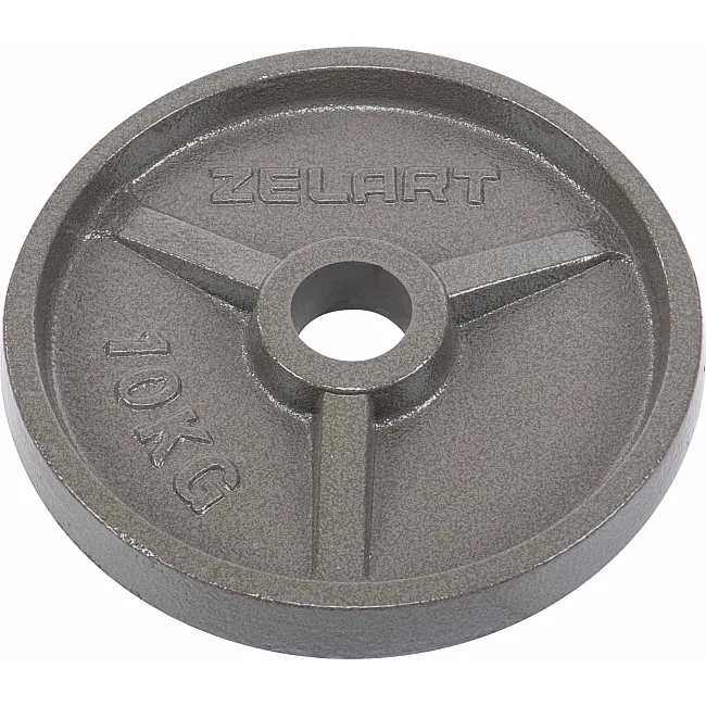Блины диски стальные окрашенные ZELART
 TA-7792-10 52мм 10кг
