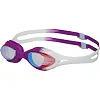 Окуляри для плавання юніорські райдужні лінзи MADWAVE ROCKET RAINBOW JUNIOR M043009 (Фіолетовий-білий)