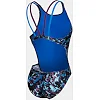 Купальник закрытый для женщин Arena ROCKIN SWIMSUIT SWIM TECH MULT черный, синий, фиолетовый