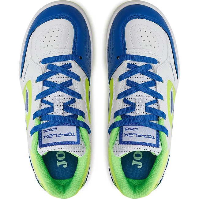 Футзалки дитячі Joma TOP FLEX білий, синій