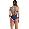 Купальник закрытый для женщин Arena DREAMHLINE SWIMSUIT V BACK темно-синий