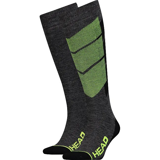 Носки горнолыжные Head UNISEX SKI GRAPHIC KNEEHIGH 2PPK