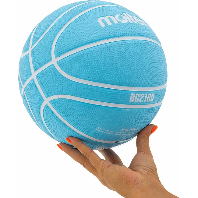 Баскетбольный мяч
 резиновый MOLTEN B6G2100-B
 6 (Голубой)