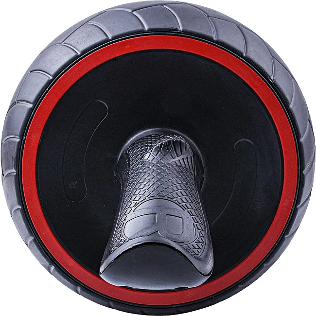 Ролик для пресса POWERPLAY 4326 с обратным механизмом AB Wheel Pro Черно-красное