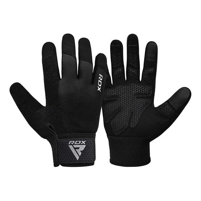 Перчатки для фитнеса RDX W1 Full Finger Plus Black