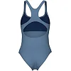 Купальник закрытый для женщин Arena SOLID SWIMSUIT CONTROL PRO BAC серый