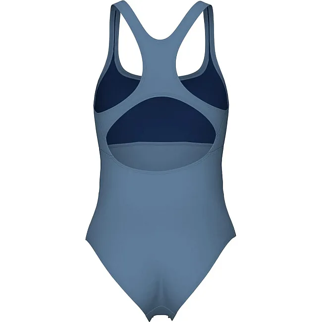 Купальник закрытый для женщин Arena SOLID SWIMSUIT CONTROL PRO BAC серый