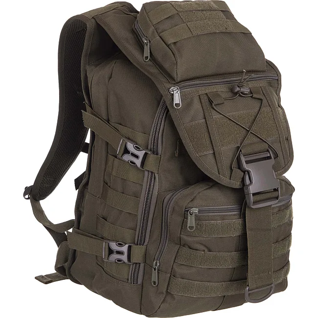 Штурмовой тактический рюкзак
 трехдневный SILVER KNIGHT TY-9900
 45х32х15,5см 23л (Оливковый)